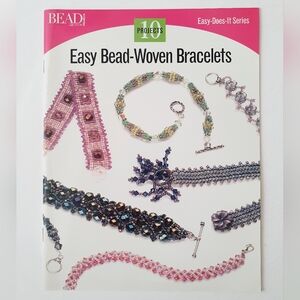 Easy Bead-Woven Bracelets: 10 Projects Easy-Does-It-Series